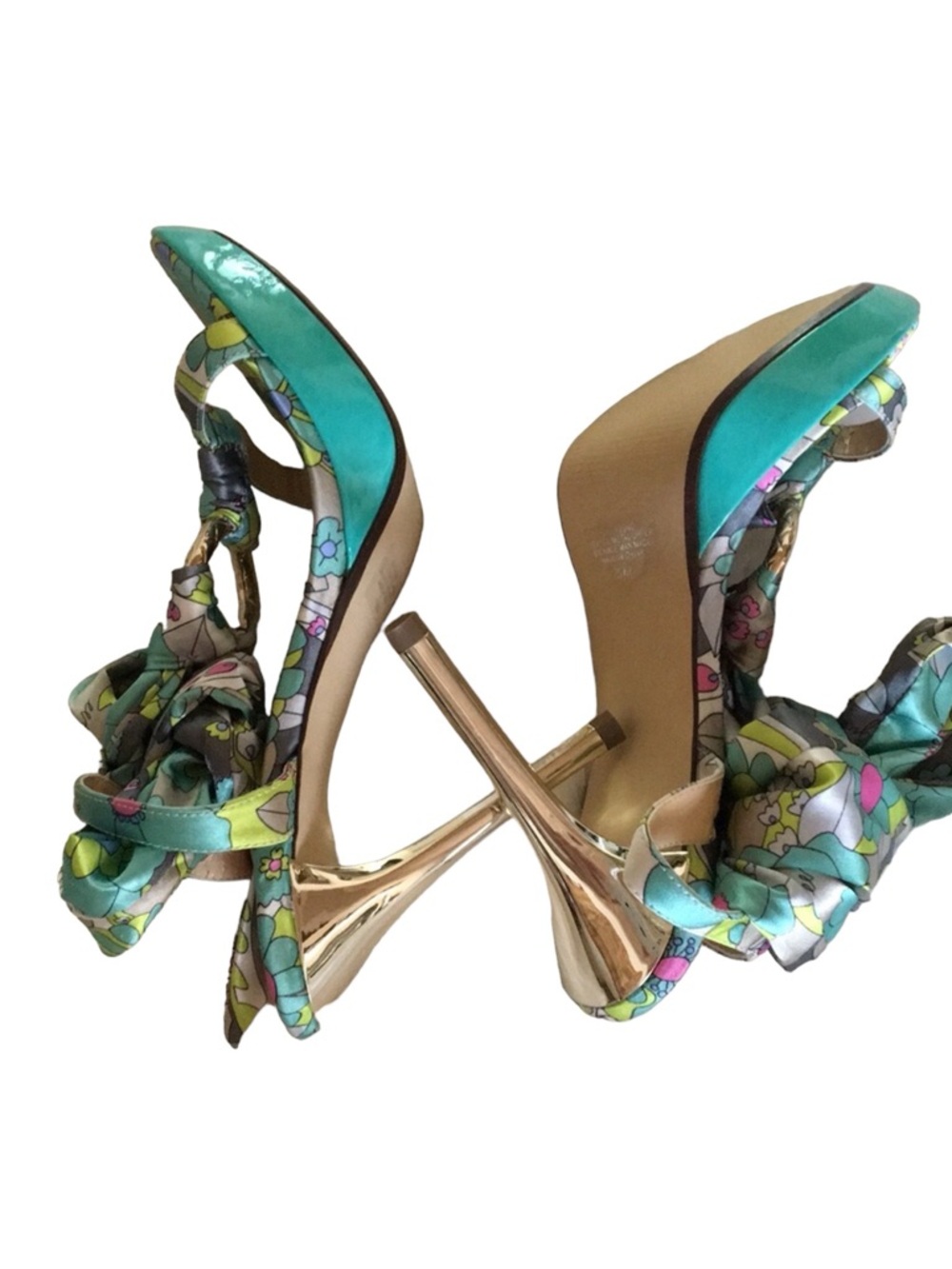 🩵Guess by Marciano lace-up ribbon heels 👠 - Picture 7 of 8